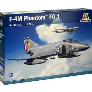 ITALERI 1434 1/72 美國.麥克唐納公司 F-4M'幽靈/鬼怪II式'戰鬥轟炸機/英國.海軍 FG.1式樣