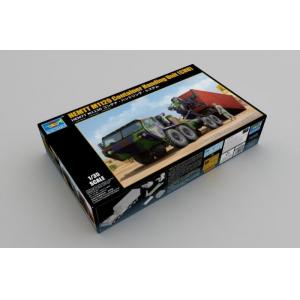 預先訂貨--TRUMPETER 01064 1/35 美國.陸軍 奧什科什汽車  M-1120重型機動戰術卡車(集裝箱裝卸組件)