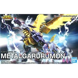 BANDAI 5059554 FIGURE-RISE STANDARD系列--鋼鐵.加魯魯獸(增幅版) METAL GARURUMON