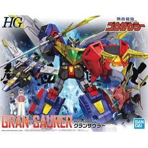 BANDAI 5059551 1/300 熱血最強--大地龍金剛 GRAN SAURER@@