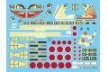 W AND D WDD-48028 1/48 日本.三菱公司 F-2戰鬥機適用水貼紙專輯VOL.1
