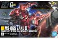 BANDAI 5060453 1/144 HGUC版--#234 MS-06s薩克II.夏亞專用機/鋼彈40年 ZAKU II CHAR AZNABLE's