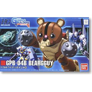 BANDAI 165394 1/144 鋼彈模型初使者系列--#004 GPB-04B 熊亞凱 BEARGGUY