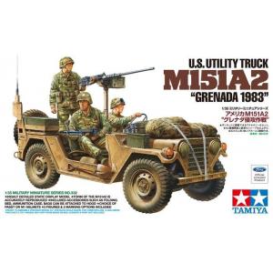 TAMIYA 35332 1/35美國.陸軍 M-151A2 福特汽車1/4噸通用卡車/1983年.入侵格瑞那達戰役塗裝式樣