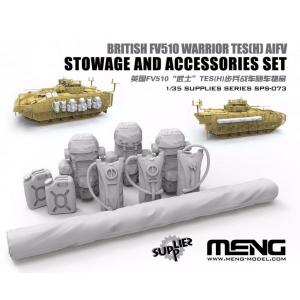 MENG MODELS SPS-073 1/35 英國.陸軍 FV-510'武士'TES(H)步兵戰車適用隨車物品