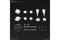BANDAI 5060694 30分鐘系列--#04 爆裂效果(灰色)CUSTOMIZE EFFECT (BURST IMAGE VER.GRAY)