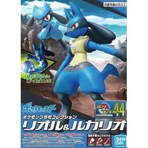 BANDAI 5060271 POKEPLA收藏集--#44 利歐路&路卡利歐  RIOLU & LUCARIO