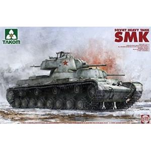 團購.TAKOM 2112 1/35 WW II蘇聯.陸軍 SMK多砲塔重型坦克