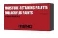 MENG MOLDS MTS-024 水性顏料保濕盒 MOISTURE-RETAINING PALETTE FOR ACRYLIC PAINTS