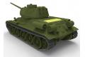團購.RFM/麥田 RM-5059 1/35 中國.人民解放軍 T-34/85坦克/韓戰.義勇軍215號車式樣