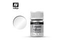 VALLEJO 70.796 液態金屬/LIQUID GOLD--白金色 WHITE GOLD