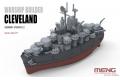 MENG MODELS WB-007 Q版--造艦師.WW II美國.海軍 CL-55丹佛級'克利夫蘭'巡洋艦