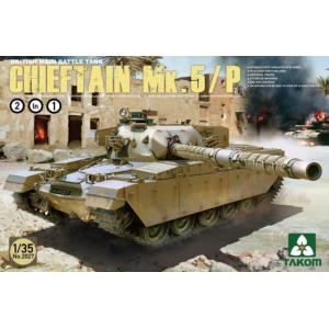 團購.TAKOM 2027 1/35 英國.陸軍 '酋長'MK.5/5P坦克