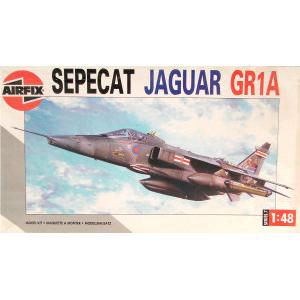 AIRFIX 07104 1/48 英國.空軍 歐洲飛機公司 '美洲豹'GR1攻擊機/含PARAGON廠樹脂改件X5,EDUARD廠金屬蝕刻片X1