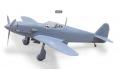 AOSHIMA 022887 1/72 WW II日本.帝國陸軍  川崎重工 KI-61-1 三式'飛燕'1-丁型戰鬥機/中華民國空軍.台灣限定版
