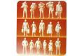 PREISER 65600 1/43-45 乘客及遊客人物 PASSENGERS & TRAVELLERS