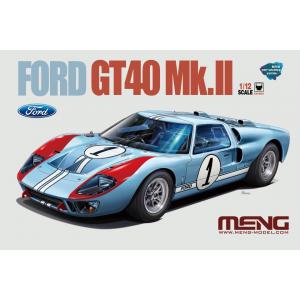 MENG MODELS RS-002 1/12 福特汽車 GT40 Mk.II賽車/1966年力曼賽事塗裝式樣