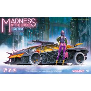 塑雅塔/SUYATA MS-001 1/32 狂街跑車LUNA與女車手SELENA人物