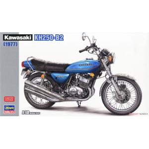 HASEGAWA 21729 1/12 川崎機車 KH250-B2摩托車/限量生產.1977年式樣