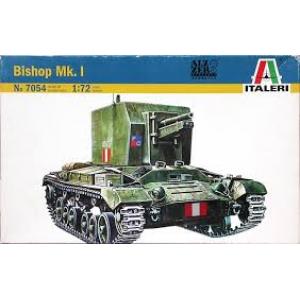 ITALERI 7054 1/72 WW II英國.陸軍 '主教'Mk.I自行榴彈 @@