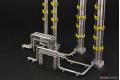 PLUM PP-080 1/80-150 工業地帶B 蒸餾塔 DISTILLATION TOWER@@