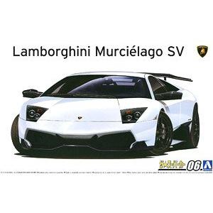 AOSHIMA 05901 1/24 藍博基尼汽車 LP-670-4'最強公牛/MURCIELAGO'跑車/2009年分式樣