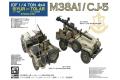 AFV 35S99 1/35 以色列.陸軍 1/4頓4X4 M38A1/CJ-5偵查車+無后坐力炮車