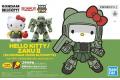 BANDAI 5061030 SDCS鋼彈--凱蒂貓.MS-06薩克II HELLO KITTY/M...