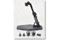 BANDAI 5059578 1/144 HGUC 鋼彈萬用可動展示架(灰)ACTION BASE(2)GRAY