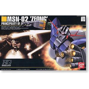 BANDAI 5055874 1/144 HGUC版#022 MSN-02 吉翁克 ZEONG