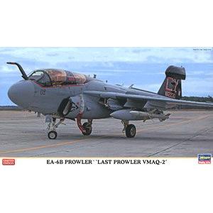 預先訂貨--HASEGAWA 02335 1/72 美國.海軍 格魯曼公司EA-6B'徘迴者'電子作戰飛機/最後的徘迴者VMQ-2中隊塗裝式樣 