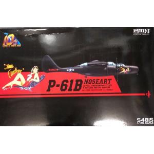 團購.長城模型/G.W.H S-4815 1/48 WW II美國.諾斯羅普公司 P-61B'黑寡婦'夜間戰鬥機/1944年駐法國第422夜戰中隊機鼻藝術塗裝/10周年.限量生產