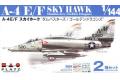 PLATZ PDR-5 1/144 美國.海軍 道格拉斯公司 A-4E/F'天鷹式'攻擊機/2架入