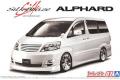 AOSHIMA 05873 1/24 豐田汽車 MNH/ANH10.15W'星宿/ALPHARD'休旅車/2005年分