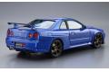 AOSHIMA 05858 1/24 日產汽車 BNR34 '天際線/SKYLINE'GT-R V-SPEC II轎跑車/2002年式樣