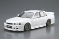 AOSHIMA 05534 1/24 日產汽車 URAS ER34'天際線'TYPER-R轎跑車/2001年分