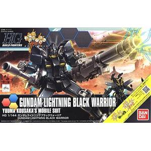 BANDAI 5061216 1/144 創鬥者/BUILD FIGHTER--#061 電光黑戰士 GUNDAM LIGHTING BLACK WARRIOR