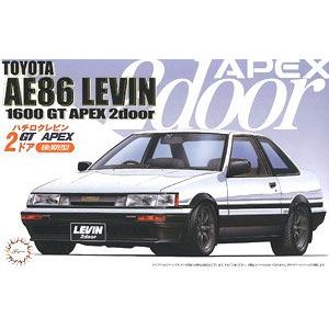 FUJIMI 035260-ID-61 1/24 豐田汽車 AE-86 LEVIN 1600 GT APEX/後期生產型 2門轎跑車