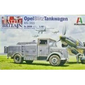 預先訂貨--ITALERI 2808 1/48 WW II德國.空軍 歐寶公司 Kfz.385'閃電式'加油卡車