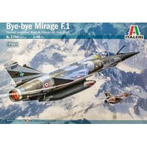 ITALERI 2790 1/48 法國.空軍 達梭公司 幻象.幻影F.1戰鬥機/最後飛行式樣