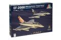 預先訂貨--ITALERI 1406 1/72 義大利.空軍  歐洲飛機公司 EF-2000戰鬥機/第100周年黑貓戲綠鼠/GRUPPI CACCIA塗裝式樣