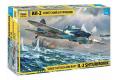 ZVEZDA 4825 1/48 二戰蘇聯空軍 依留申公司 IL-2'暴風雪'對地攻擊機@@