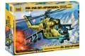 ZVEZDA 7293 1/72 俄羅斯.陸軍 米爾公司 MI-24V/VP'雌鹿E'戰鬥直升機@@