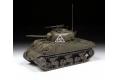 ZVEZDA 3702 1/35 WW II美國.陸軍 M-4A2'謝爾曼'帶75mm炮中型坦克
