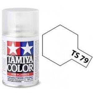 TAMIYA TS-79 TS-79 噴罐/半光澤.透明 SPRAY/SEMI GLOSS CLEAR