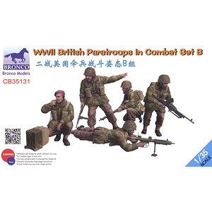 BRONCO CB-35131 1/35 WW II英國.陸軍 戰鬥姿態傘兵人物B組