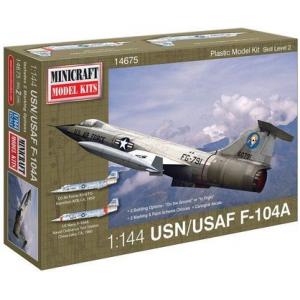 MINICRAFT 14675 1/144 美國.海/空軍 洛克希德公司  F-104A'星式'戰鬥機 @@