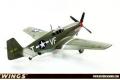 ACADEMY 12338 1/72 WW II美國.陸軍 北美公司P-51B'野馬'戰鬥機/北非式樣