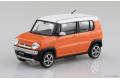 AOSHIMA 058329-01-C 1/32 鈴木汽車 HESTLER方塊車/熱情橘色/免塗裝免膠水黏合.卡緊SNAP系列
