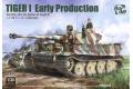 團購.邊境/BORDER BT-010 1/35 二戰德國 Sd.Kfz.181 Ausf.E'老虎I'初期生產型坦克/付復刻鐵十字勳章.限量1000盒生產